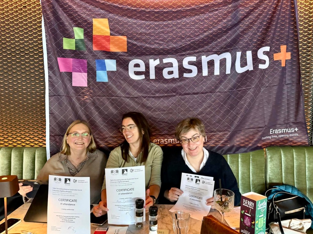 DigiStory4Impact: The First Transnational Meeting in Haarlem